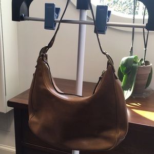 [Coach] cognac shoulder bag, GHW